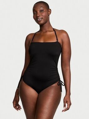 Victoria's Secret Essential Strapless Ruched One-Piece Swimsuit